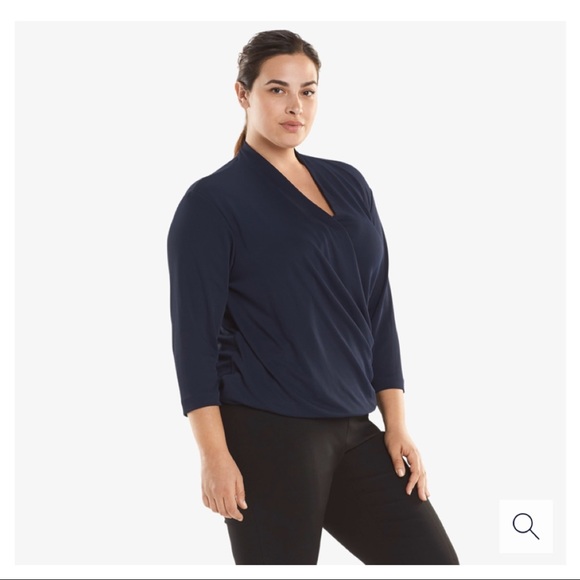 MM Lafleur Tops - NWT MM. LAFLEUR Deneuve Top 4.0 in Galaxy Blue 3X